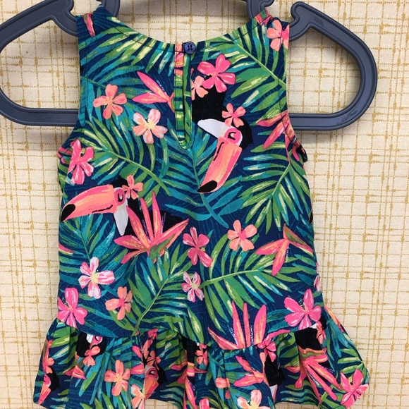 Cherokee tropical print tank top - Picture 2 of 4